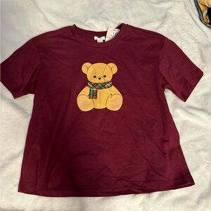 NWT Teddy bear t shirt